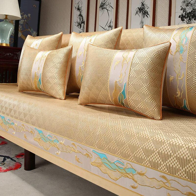 Ice Silk S2 подушка 35×50 см с наполнителем, прохладная, дышащая, анти-скольжение, дополнительное наполнение