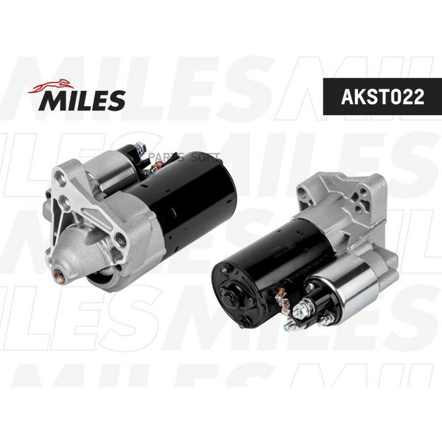 Стартер RENAULT DUSTER/MEGANE II/LAGUNA 2.0 (1,1 кВт) MILES AKST022 | цена за 1 шт