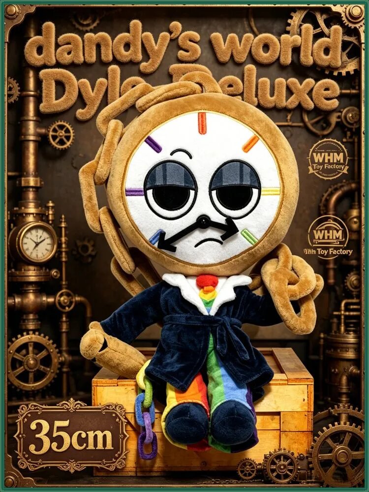 Мягкая игрушка Dyle Deluxe из Dandy's World, 35 см, с цепочкой