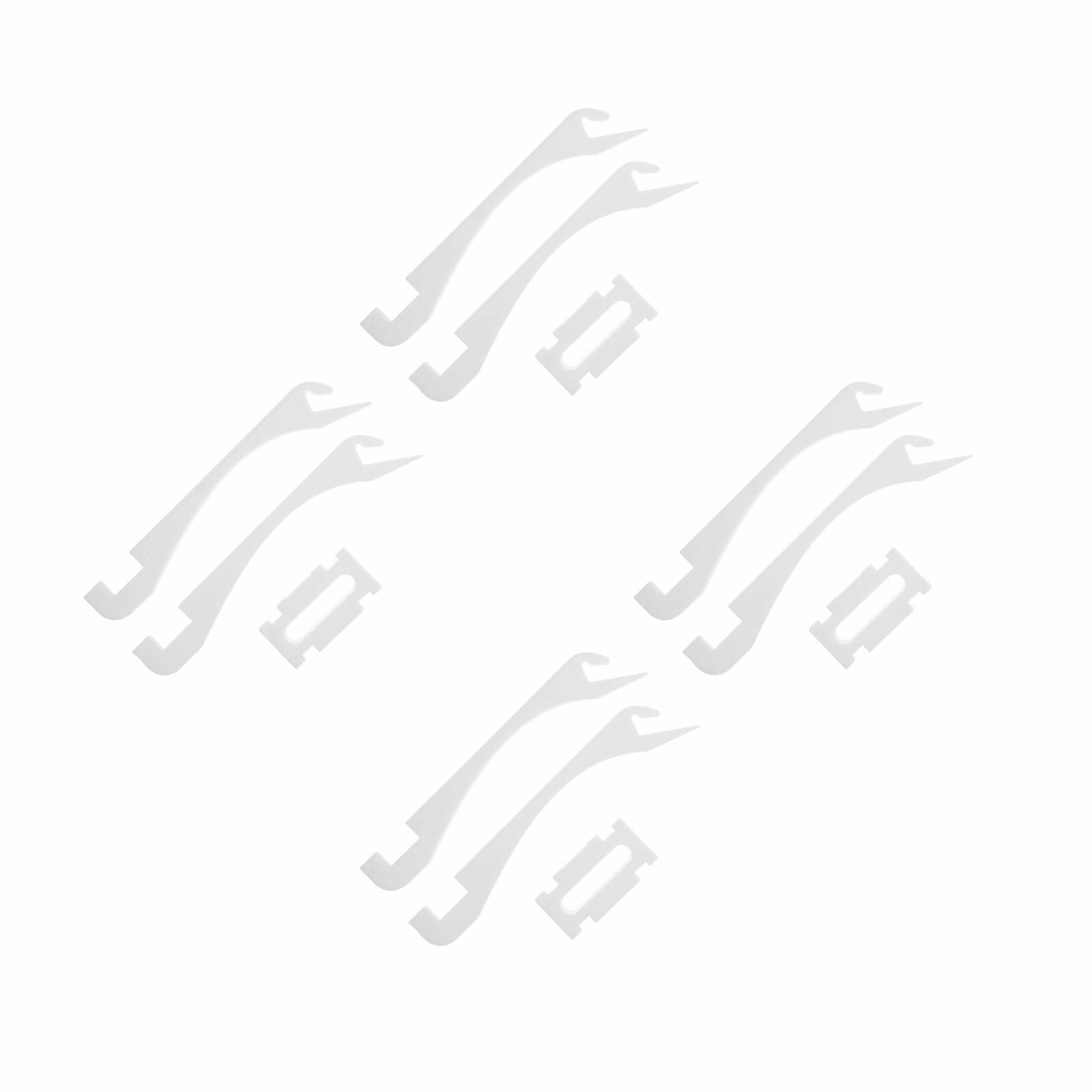 Пластиковая подставка-удлинитель для режущего коврика, белая, 4 шт, для дома
