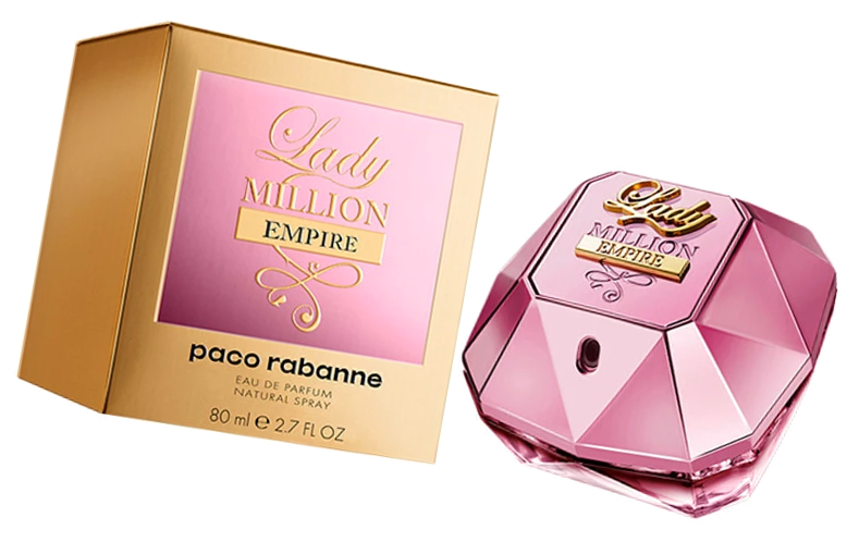 Парфюмерная вода для женщин Lady Million Empire 80 мл / Леди Миллион Империя Пако Рабан