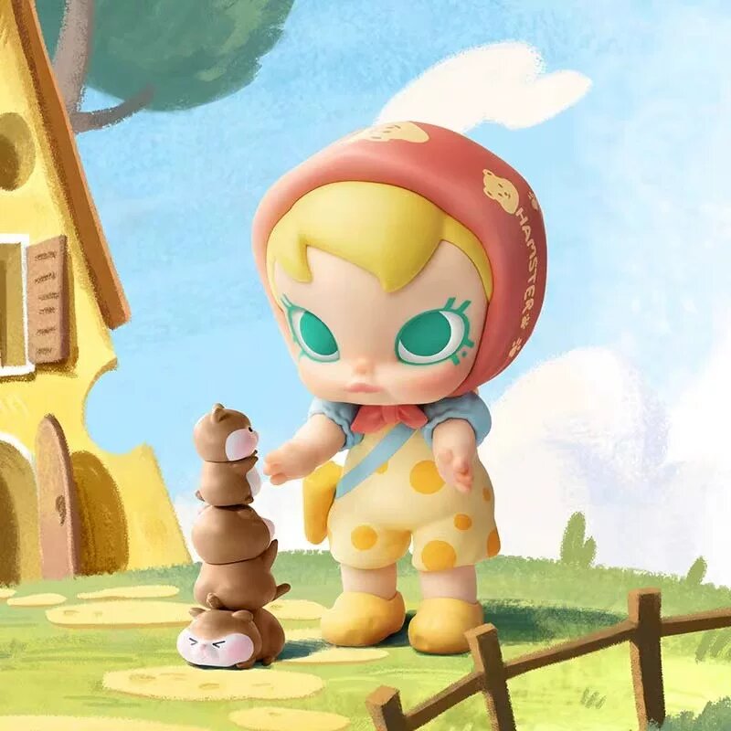 Серия игрушек POP MART Baby Molly Hug: Маленькое Объятие Случайный Блинд-Бокс Коллекционная Игрушка Подарок