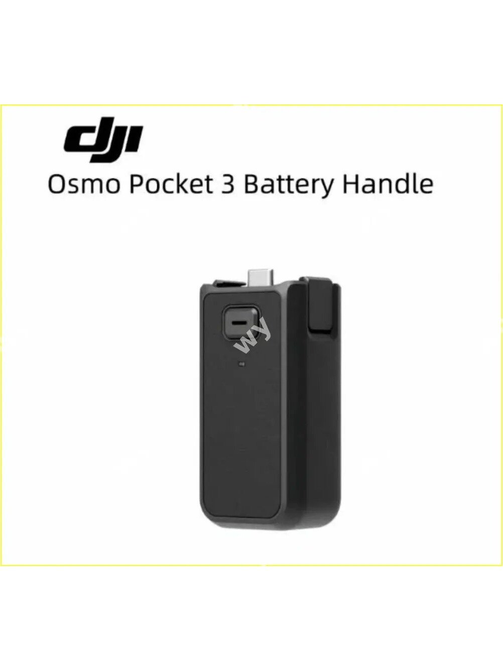 Рукоятка-аккумулятор для DJI Osmo Pocket 3, 950 мАч, USB-C, для повседневного использования