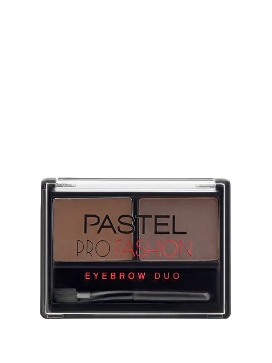 Тени и воск для бровей PASTEL COSMETICS EYEBROW DUO