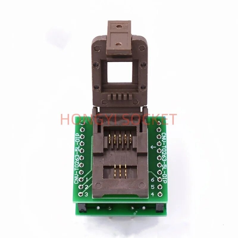 Адаптер для прожигания гнезда TO263-5L TEST socket with PCB