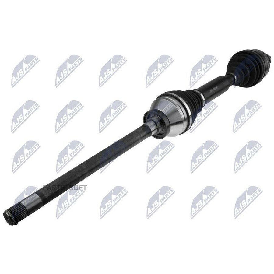 Полуось RANGE ROVER III L322 02-, RANGE ROVER SPORT L320 05- /FRONT, RIGHT, ATM, LENGTH 985MM/ от официального дистрибьютора, NTY, артикул NPWLR045