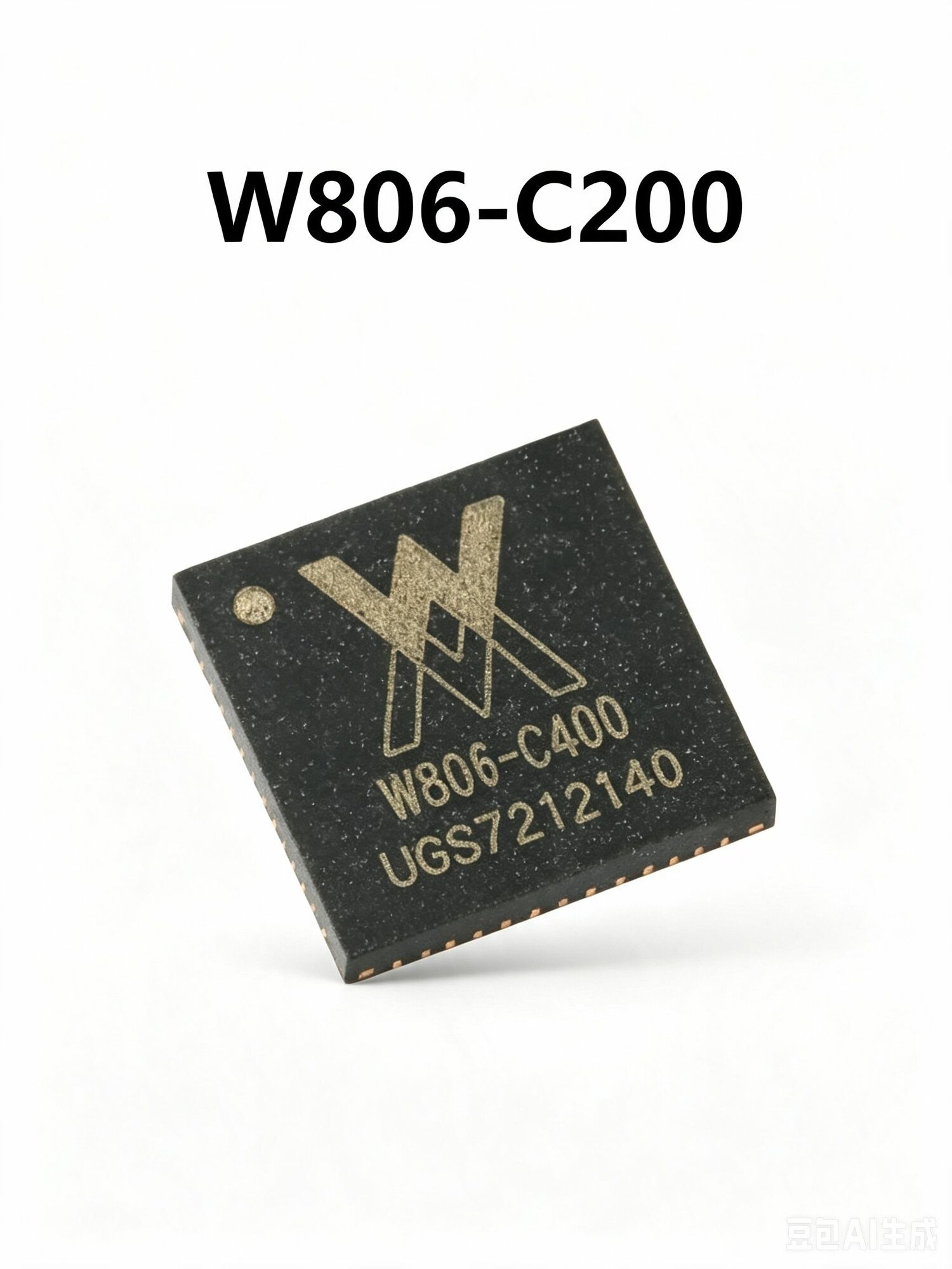 Микросхема W806-C200 QFN-56 32-бит IoT MCU XT804 240МГц WiFi 1МБ Flash TEE безопасность SMD на катушке, 10 шт