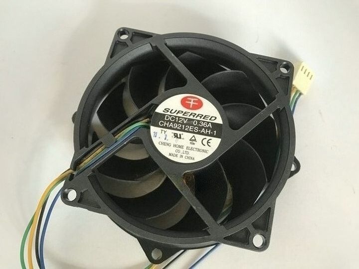 SUPERRED CHA9212ES-AH-1 DC12V 0.36A 4-проводной ШИМ вентиляторы -