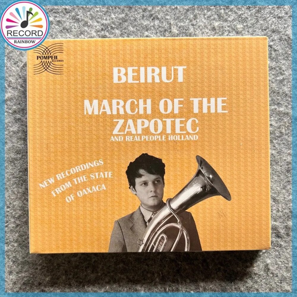 CD Beirut Realpeople March Of The Zapotec Holland CD 1Z05257 запечатанный совершенно новый альбом