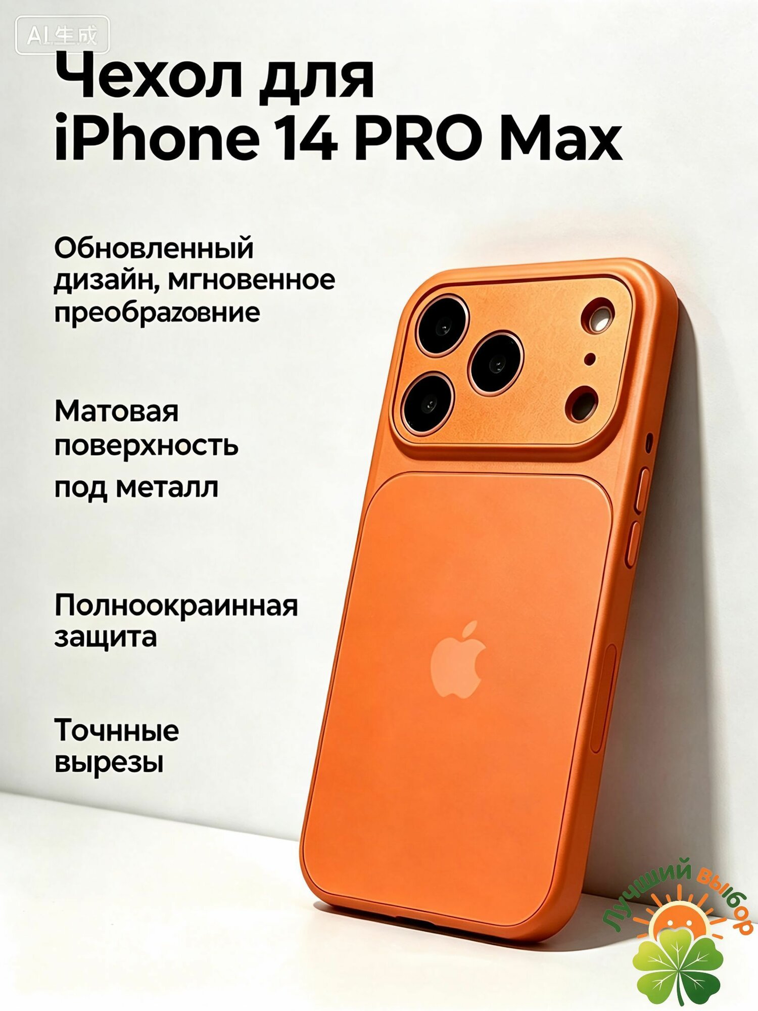 Чехол для мобильного телефона iPhone 14 Pro Max мгновенно превращается в чехол для iPhone 17/18 Pro Max С логотипом