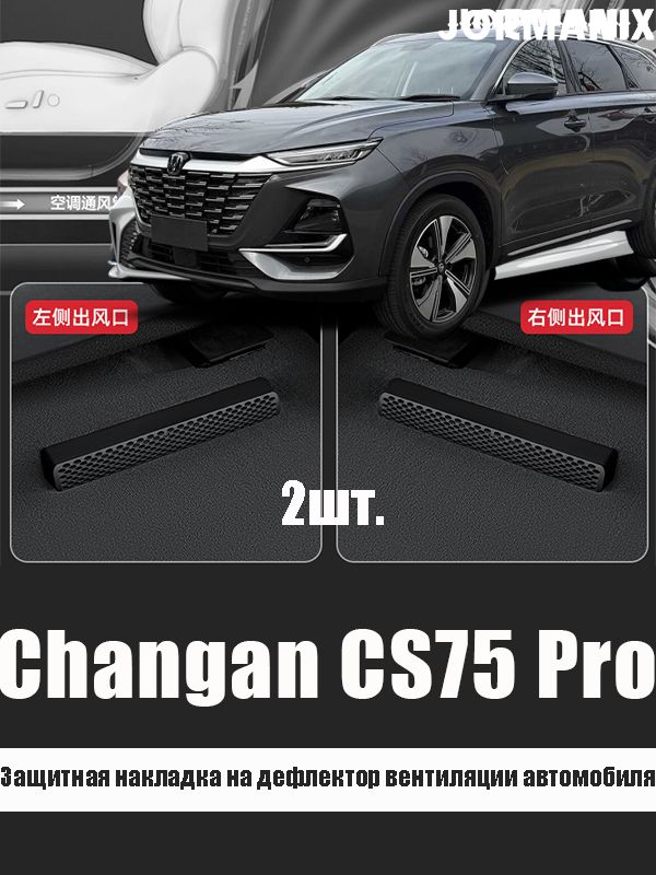 Changan CS75 Pro Защитная накладка на дефлектор вентиляции автомобиля, чанган CS75 Pro аксессуары