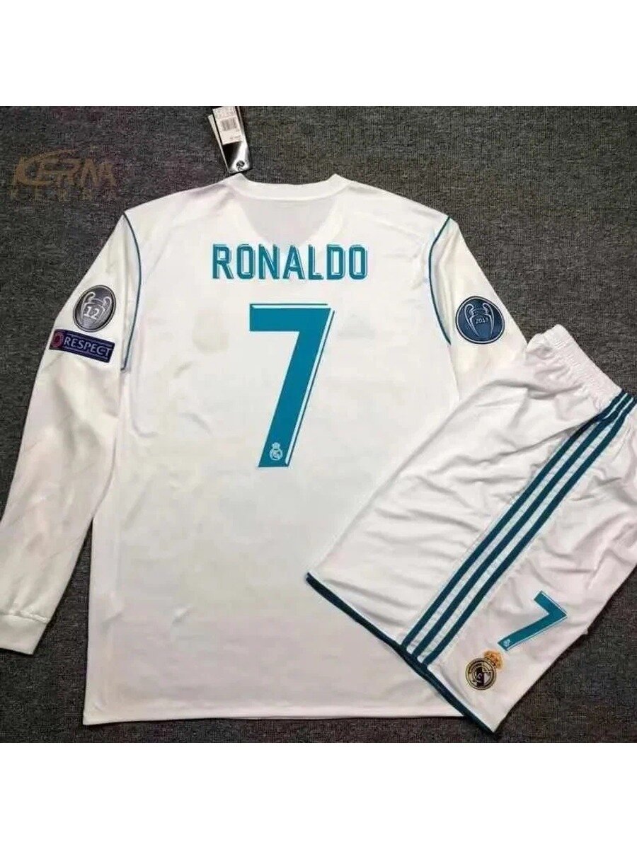 Форма футбольная KERNA, Цвет Топ с длинными рукавами + шорты № 7 Ronaldo