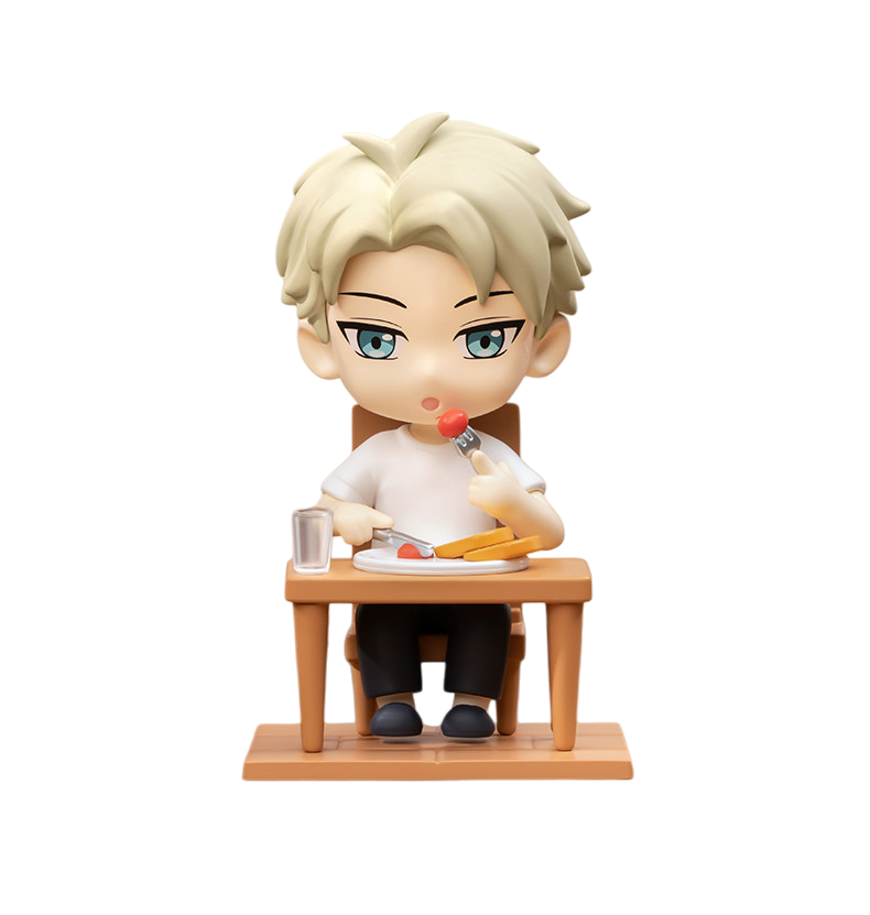 Pop Mart Anya Spy Family Daily Series Фигурка - Ллойд Форджер, уютный обед, официально лицензированная