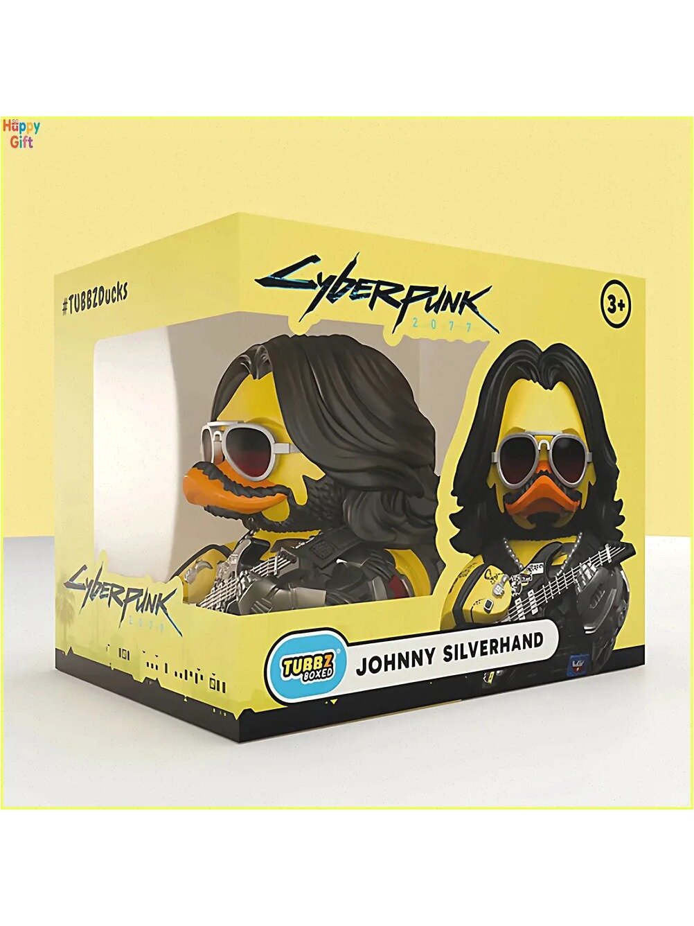 Numskull & Tubbz - Cyberpunk 2077 , Маленькая желтая уточка вокруг IP, коллекция скульптур