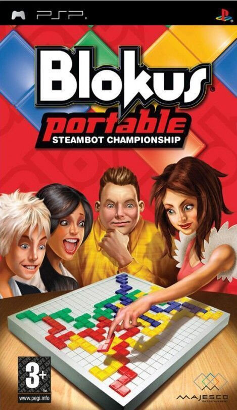 Blokus Portable Steambot Championship [РSP, английская версия] NEW
