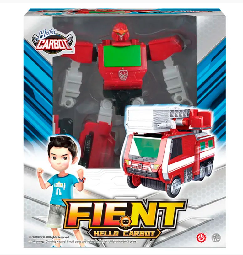 Карбот. Fient трансформер Мини 15 см, S7. Hello Carbot 70091