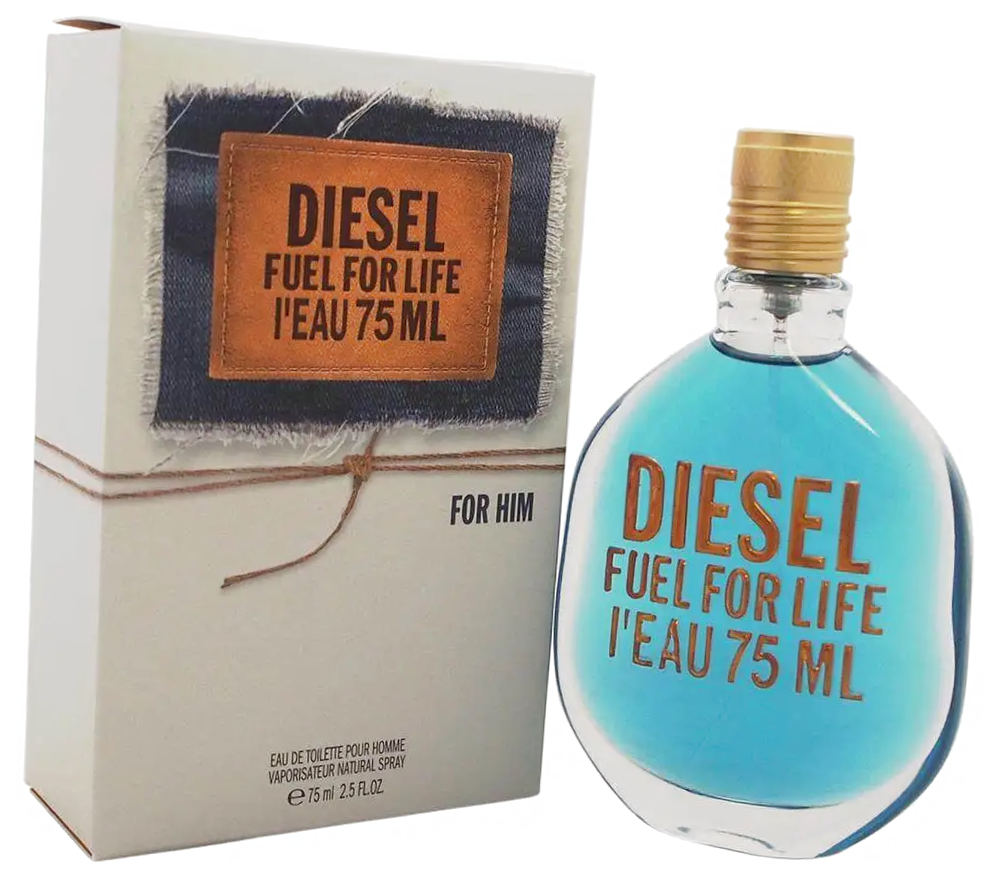 Туалетная вода Дизель Фьюэл Фо Лайф Ле для мужчин 75 мл / Fuel For Life L Eau