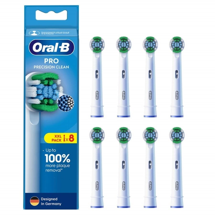 Насадка для электрической зубной щетки Oral-B Precision Clean, 8 шт