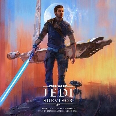 Виниловая пластинка Stephen Barton & Gordy Haab - Star Wars Jedi: Survivor 2 x Vinyl, LP, Blue / Orange Lightsaber Новый