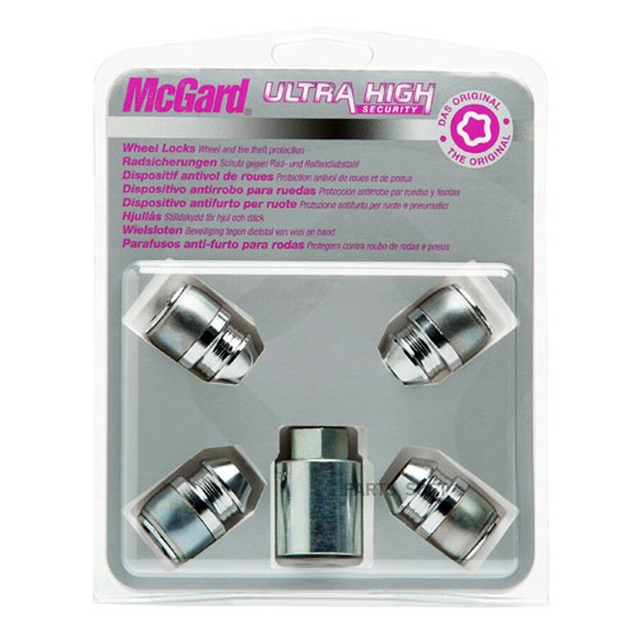 Комплект секреток MCGARD 24154 SL гайки М121,25 от официального дистрибьютора, MCGARD, артикул 24154SL