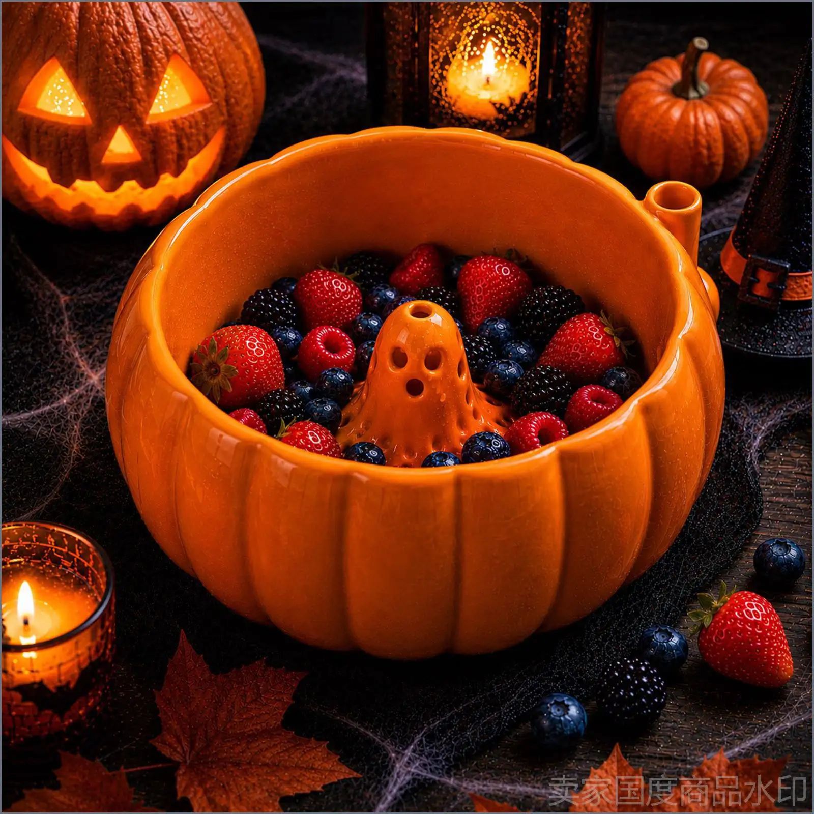 Milochic Фужер "Halloween Pumpkin Berry Swirl" 1 шт для воды
