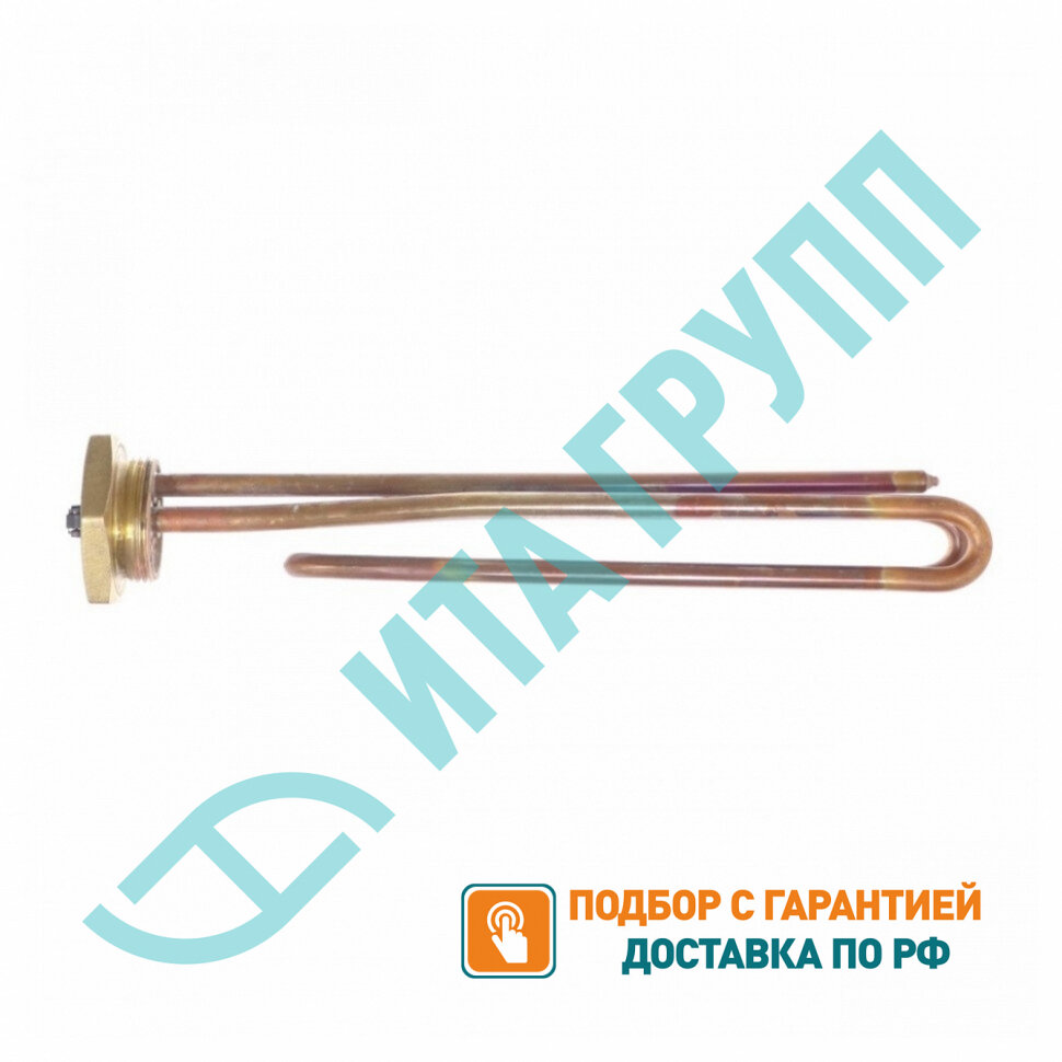 ТЭН 3 кВт (3000 Вт) RCT резьбовой 42 мм для Ariston, De Luxe, Real, Thermex, 182384i