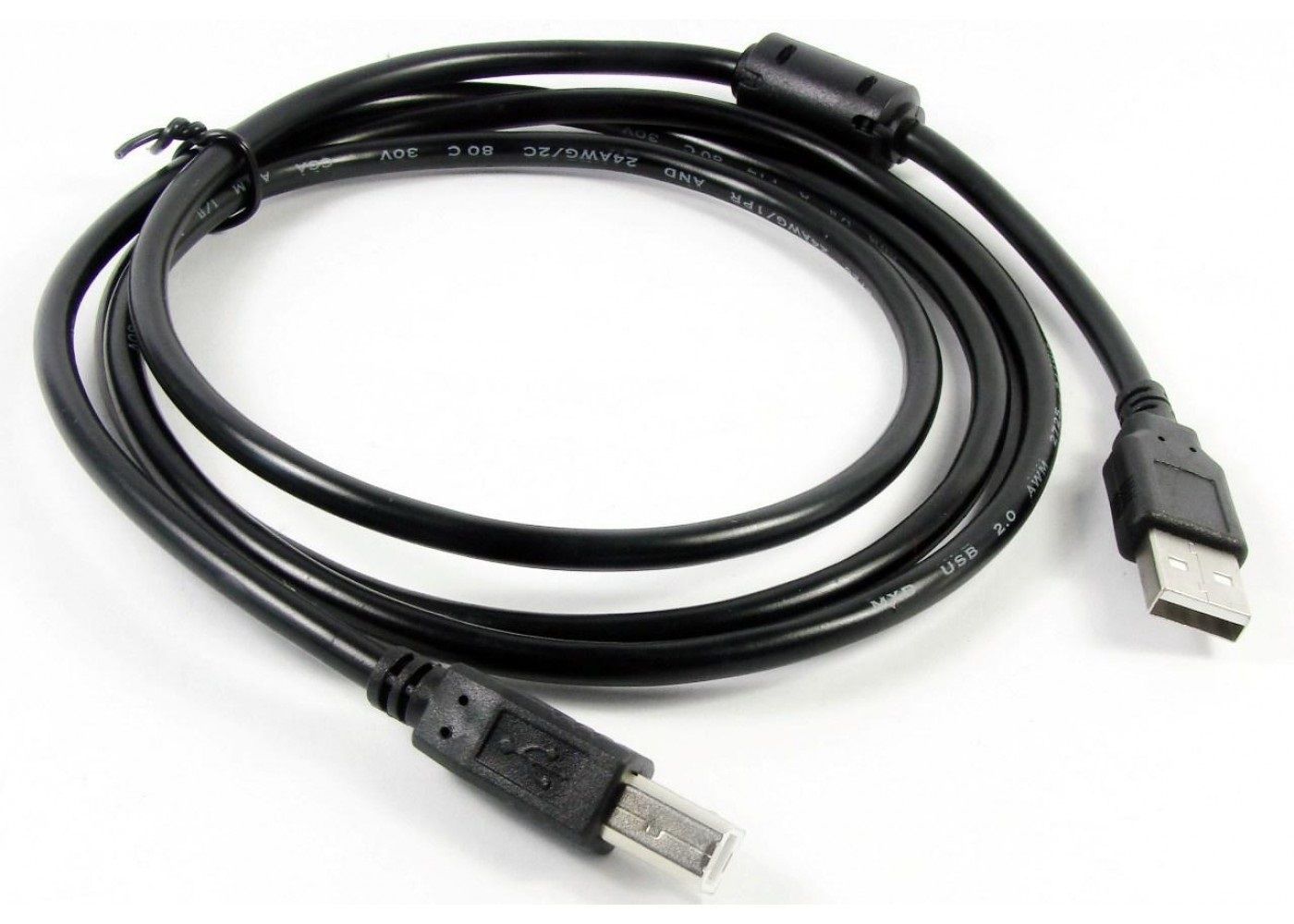 Кабель для компьютерной периферии USB 2.0 Type-B/USB 2.0 Type-A, 1.5 м, черный