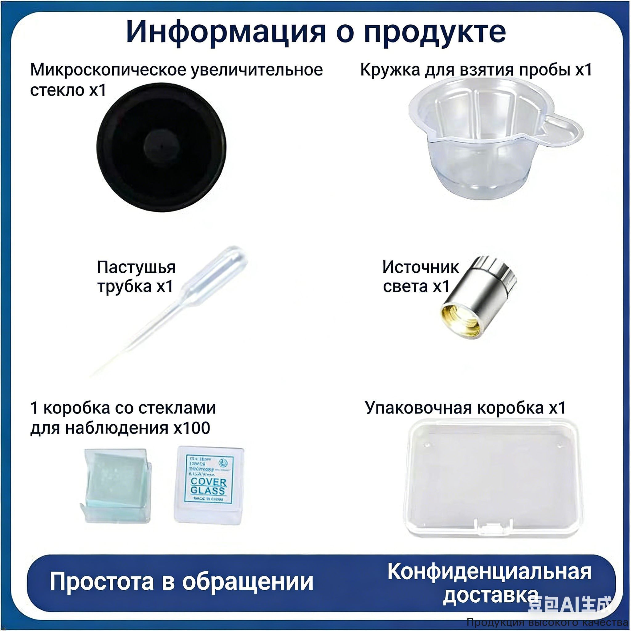 Детектор спермы мужского животного