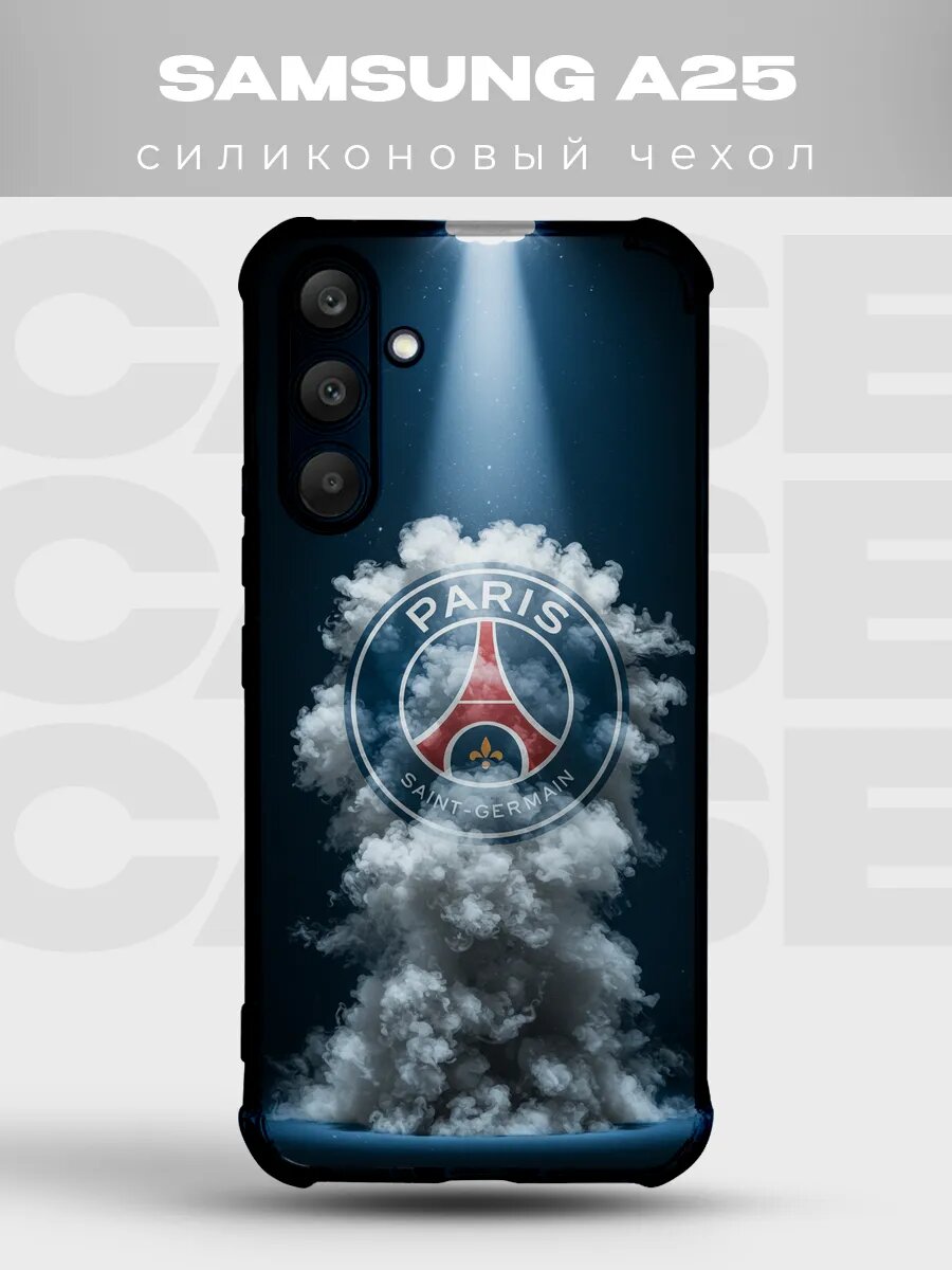 Чехол на Samsung A25 ПСЖ герб