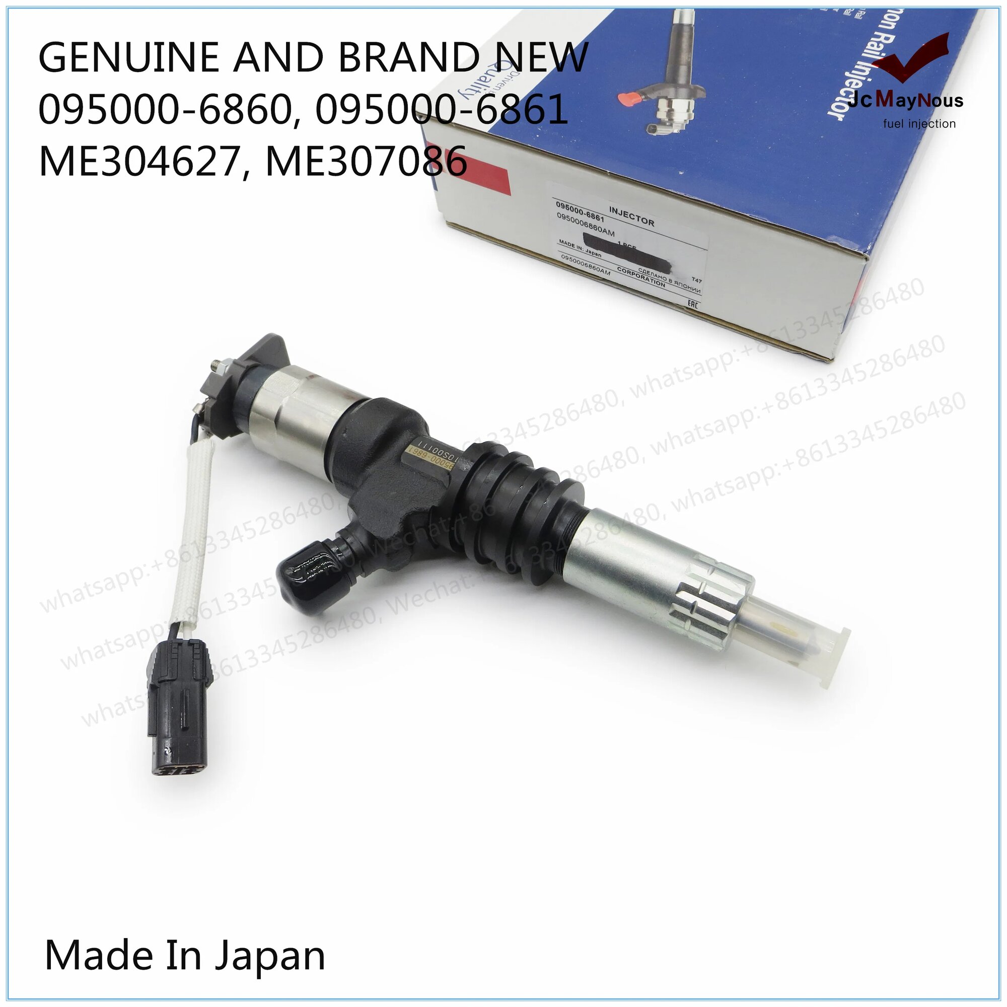 Топливная форсунка Common Rail 095000-6860 095000-6861 ME304627 ME307086 для Mitsubishi 6M60T FH