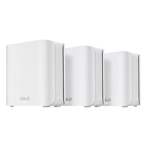 Роутер ASUS BD4(W-3-PK)//3 access point /802.11b/g/n/ac/ax/be, 688 + 2882Mbps, 2,4 + 5 gGz, white