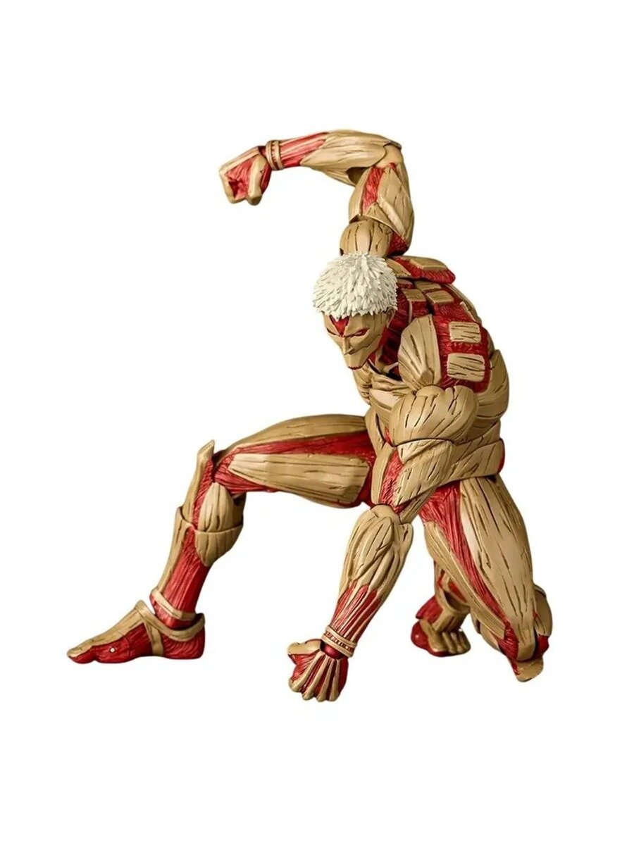 Подвижная фигурка Бронированный титан - Kaiyodo Attack on Titan