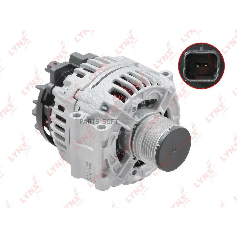 Генератор RENAULT Clio II, Kangoo, Laguna II, Logan, Megane, Scenic от официального дистрибьютора, LYNXAUTO, артикул EA1323