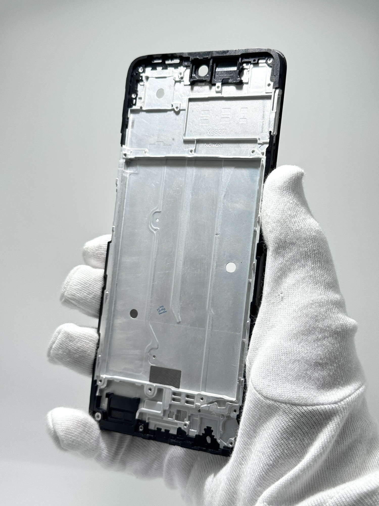 Рамка дисплея для Infinix Hot 40 (X6836) (черный), рамка экрана, запчасть для смартфона