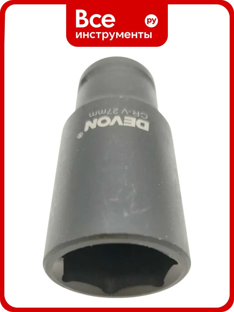 Ударная торцевая головка DEVON 27х78 мм, 1/2DR FA10132001