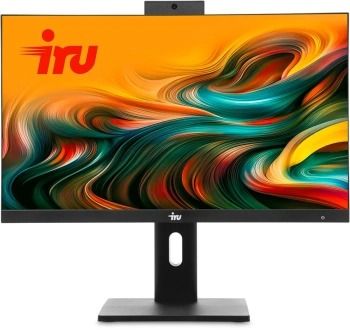 Моноблок IRU Tactio 23IP 23.8" Full HD i5 13400 (2.5) 16Gb SSD512Gb UHDG 730 FreeDOS WiFi BT 120W черный 1920x1080 (RUS)