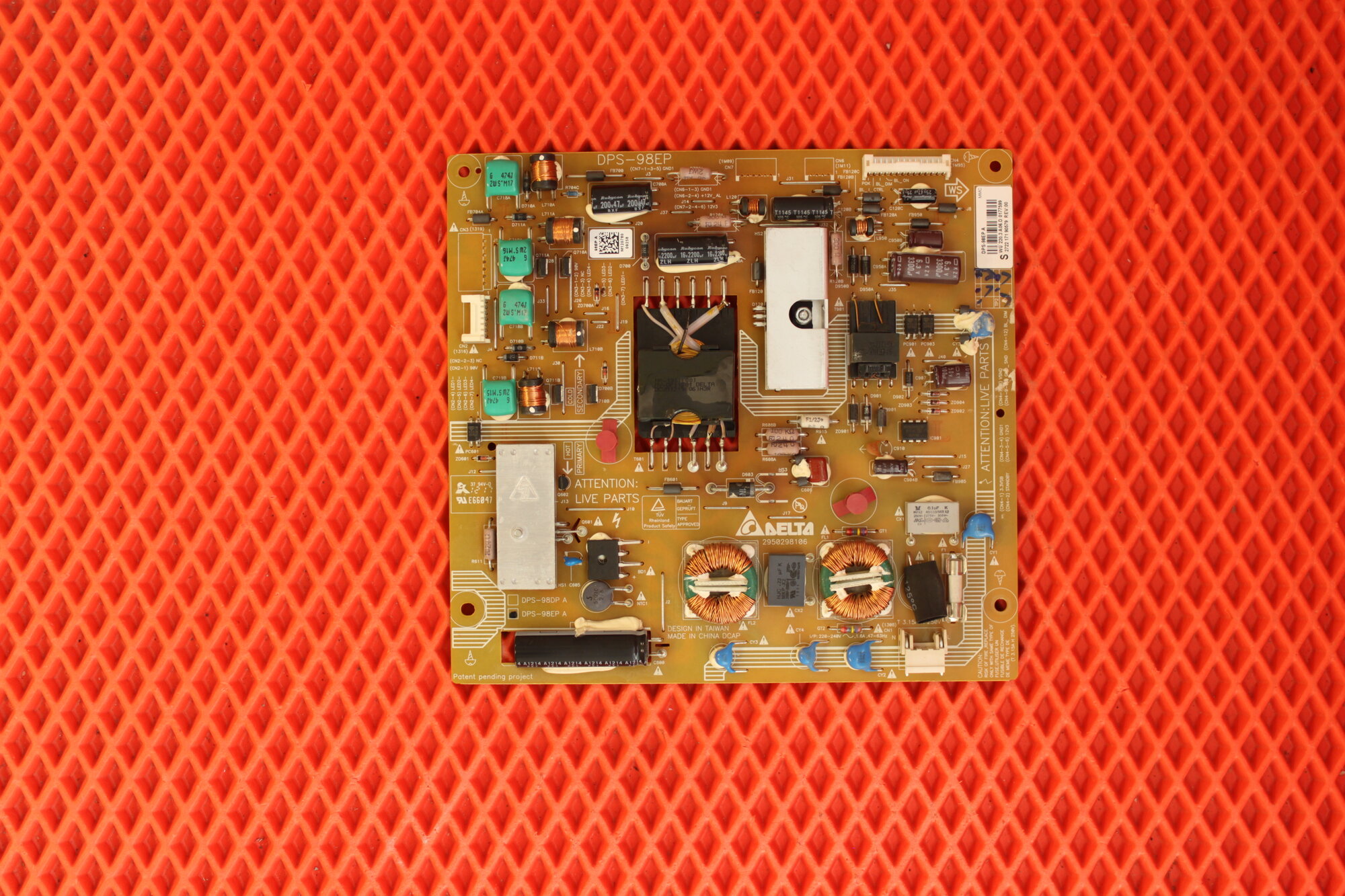 Блок питания (PSU) DPS-98EP для телевизора PHILIPS 32PFL5007T/60 в надёжной упаковке