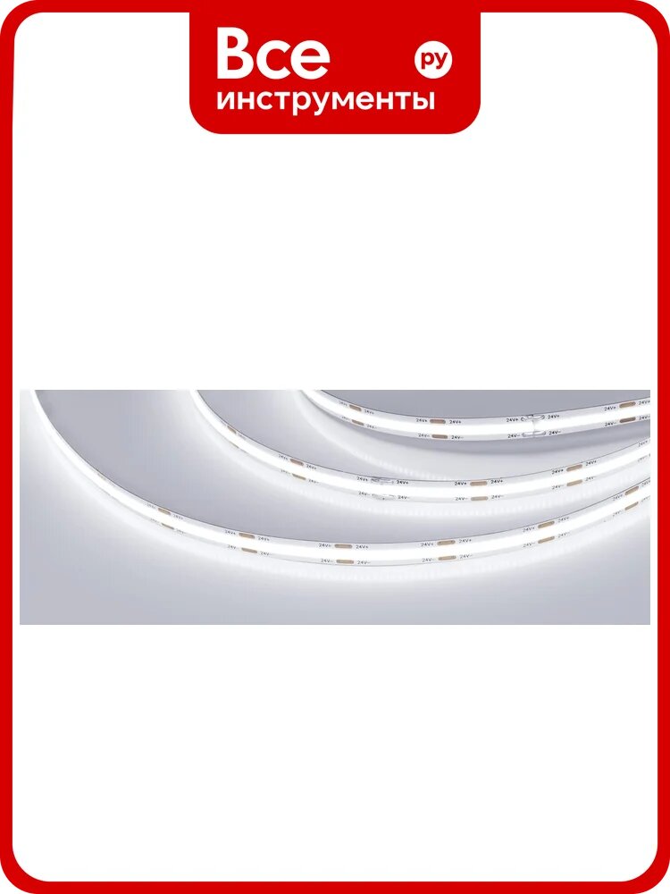 Светодиодная герметичная лента Arlight COB-NANO-X544-8mm 24V White6000 5 м 031906(1)
