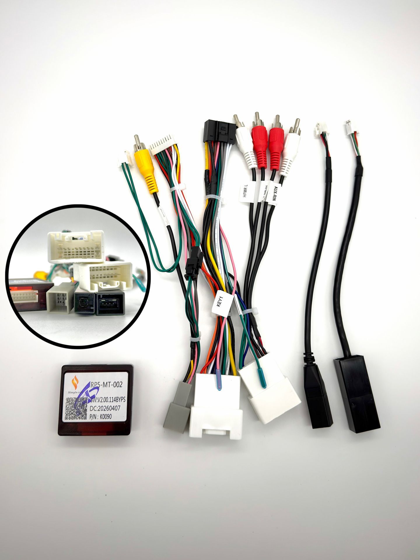 Провода питания 16pin для Mitsubishi 2013+ (CANBUS+CAM 360)