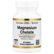 Magnesium chelate bioavalilable magnesium биодоступный магний сша капсулы iherb