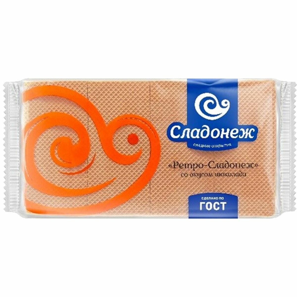 Вафли Ретро-Сладонеж со вкусом шоколада, 500г (2336786), 1шт.