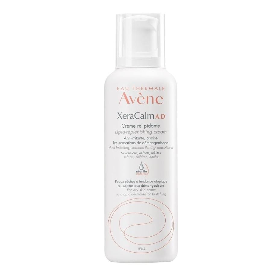 Крем для ухода за кожей Avene XeraCalm A.D Lipid-Replenishing Cream, восполняющий липиды, 400 мл