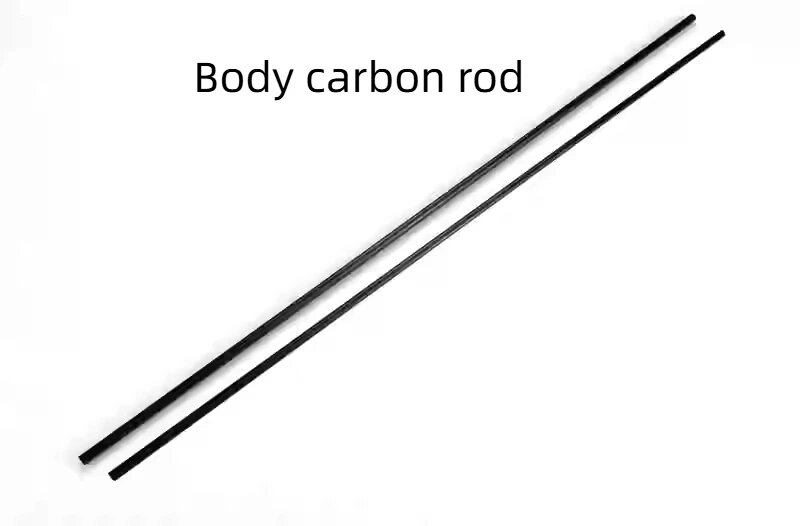 Body carbon rod, серый