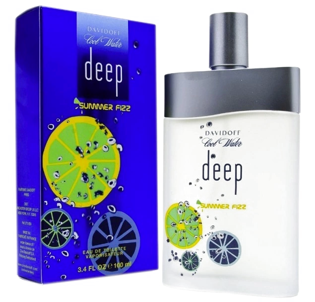 Davidoff Cool Water Deep Summer Fizz духи для мужчин объём 100 мл - Давыдов Саммер Физ