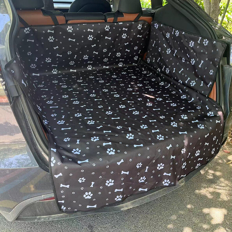 Защитная накидка в багажник автомобиля "Comfort Address", цвет: Маленькие косточки, XL, 75 х 105 х 75 см.