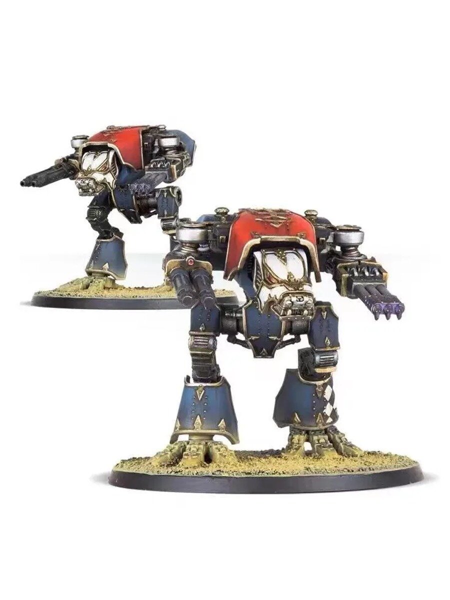 WARHOUND SCOUT TITAN Warhammer 40K Смоляная модель (не собрана, не окрашена)