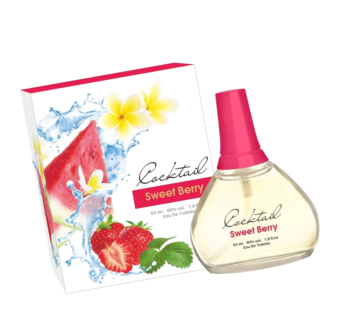 Туалетная вода Apple Parfums Cocktail Sweet Berry 55 мл - Сладкая Ягода для женщин