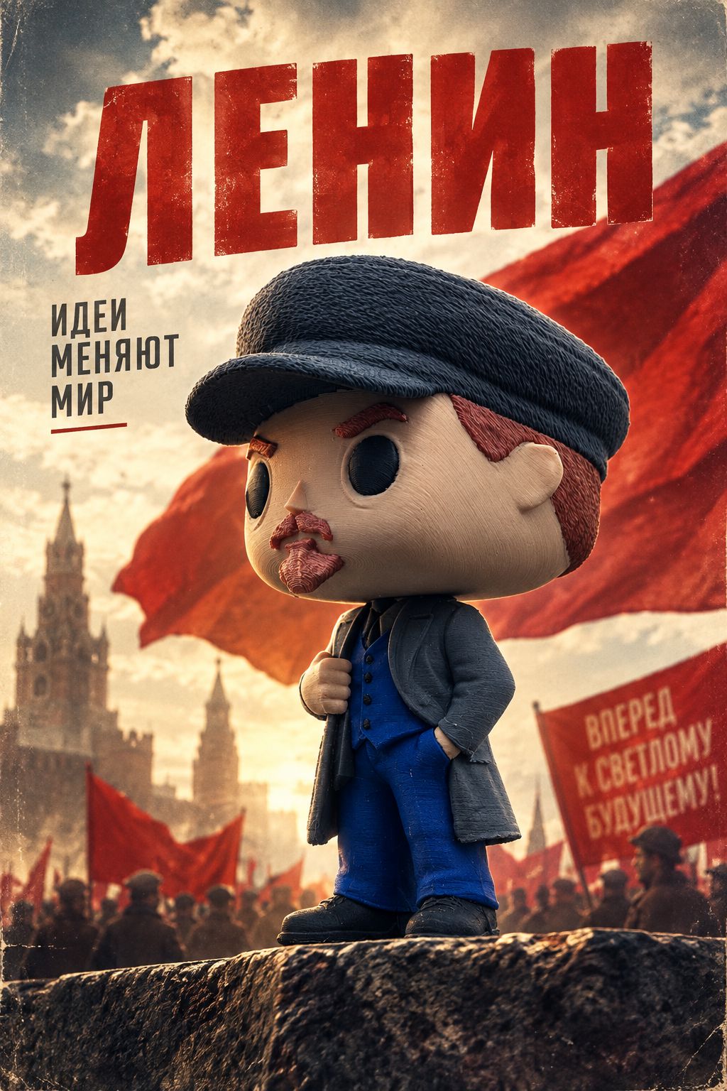 Фигурка Ленин в кепке