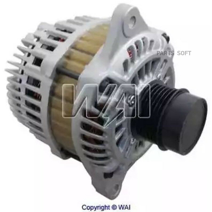 Генератор (новый) Chrysler Sebring 2.4L (2009) Dodge Avenger 2.4L (2009-07) Dodge Caliber 1.8L от официального дистрибьютора, WAI, артикул 11231N