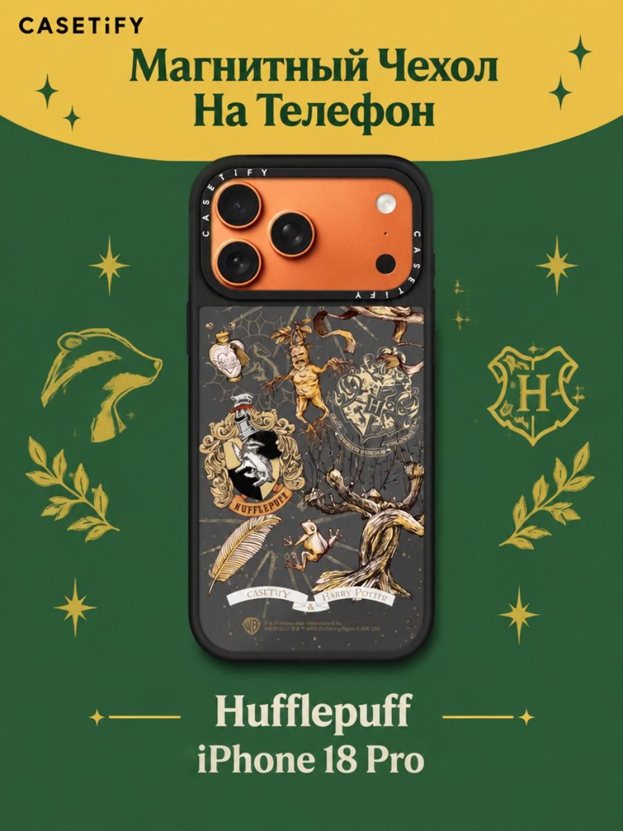 CASETiFY Чехол На Телефон Для Apple IPhone 18 Pro Max/18 Pro, С Дизайном Harry Potter, Магнитная Совместимость, Ударопрочный
